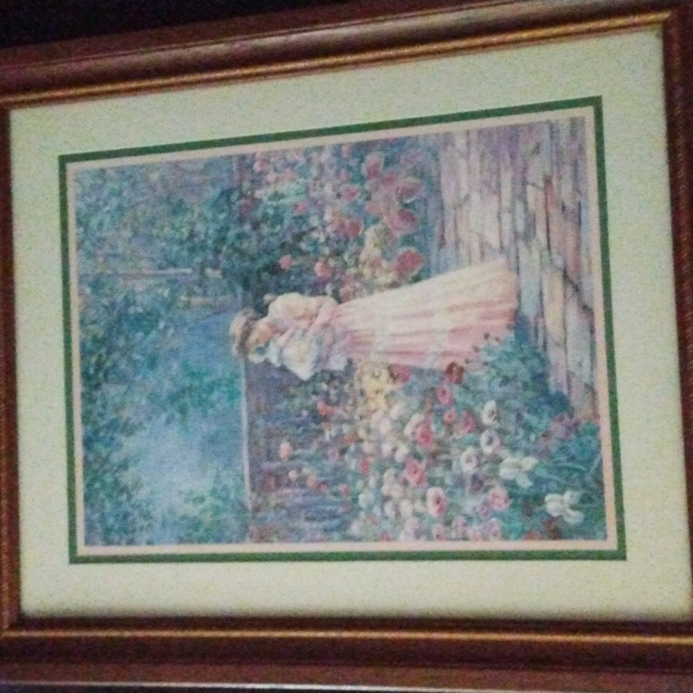 Bettie Folder Autographed Painting